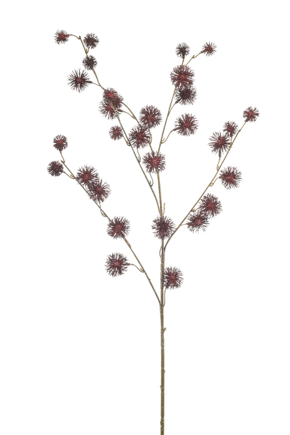 Cardi artificiali - 1 ramo - Bordeaux