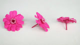 Zinnia preserved Earth Matters - 12 heads - Esprit pink 162
